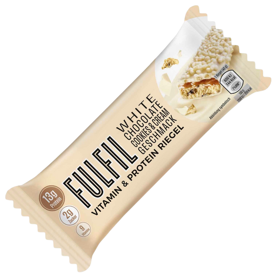 Fulfil Vitamin&Protein Riegel White Chocolate Cookies&Cream 40g