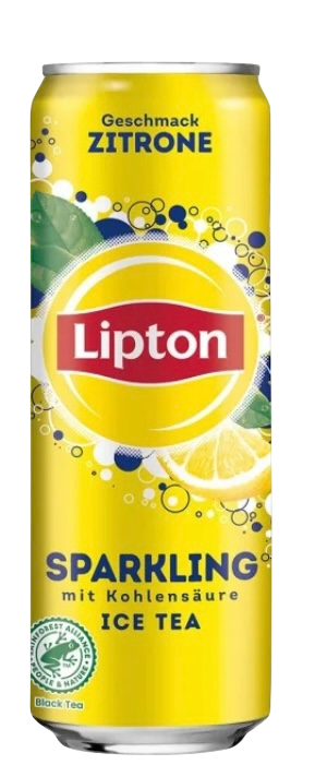 Lipton Ice Tea Sparkling Zitrone 330ml (inkl. Pfand) MHD 04.06.2026