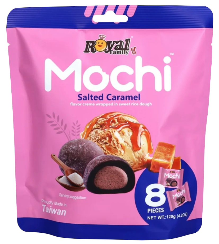 Royal Family Mochi Salted Caramel 120g