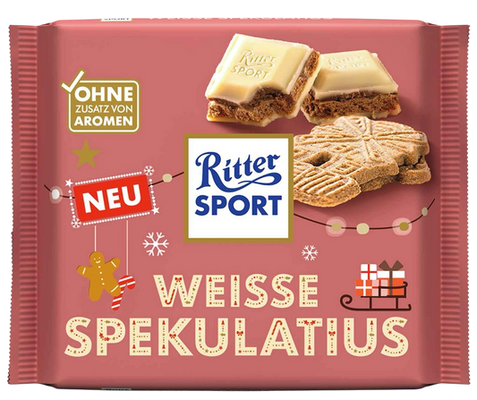 Ritter Sport weisse Spekulatius 100g