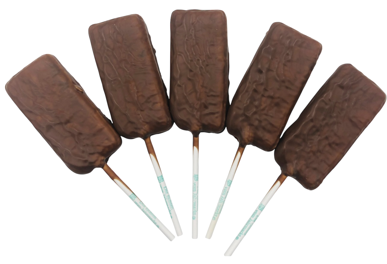 Schoko Salmiak Lolly Vollmilch 1 Stk.