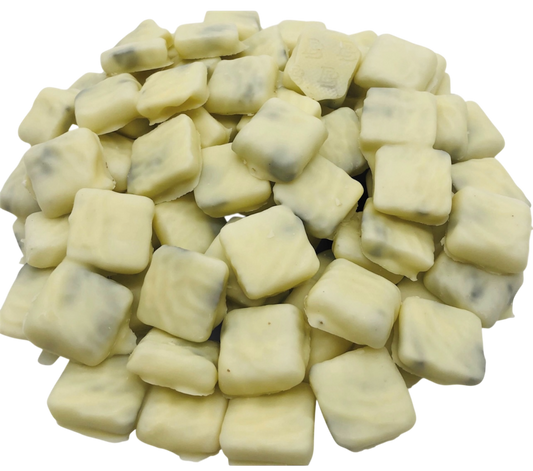 Schoko Salmiak-Brocken weiße Schokolade 200g