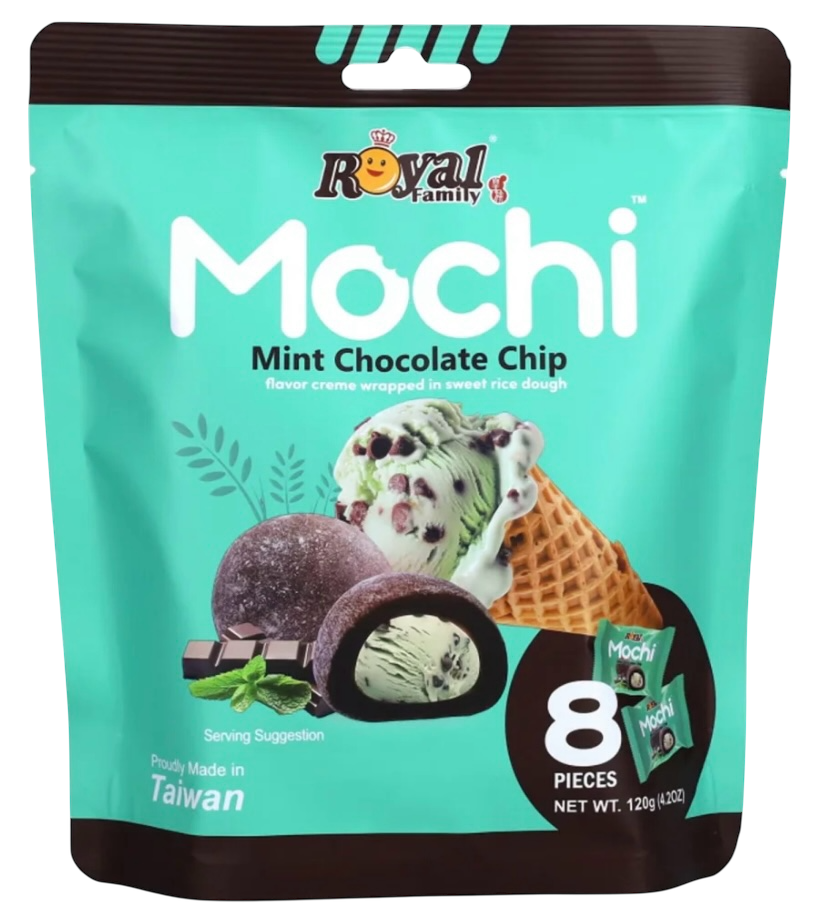 Royal Family Mochi Mint Chocolate Chip 120g