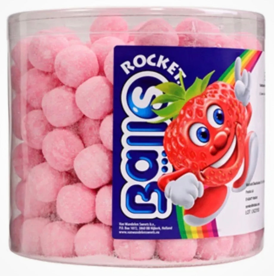 Rocket Brausebälle Erdbeer