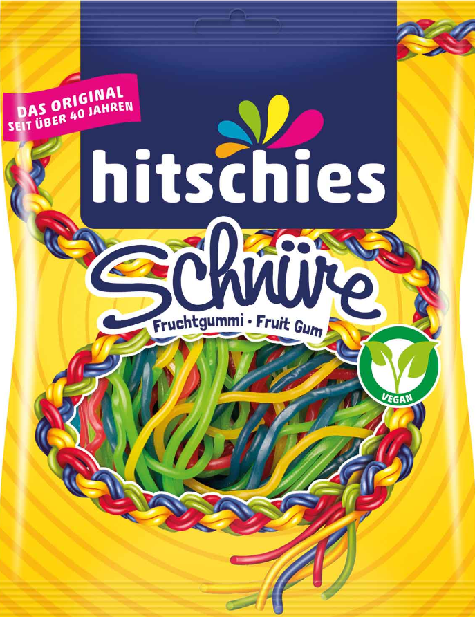 Hitschies bunte Schnüre - vegan