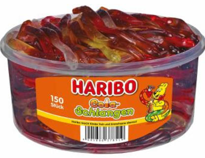 Haribo Cola-Schlangen