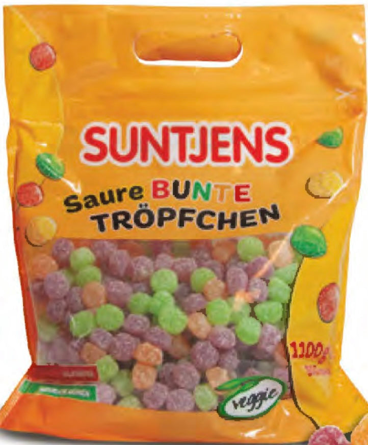 Suntjens saure bunte Tröpfchen - vegetarisch