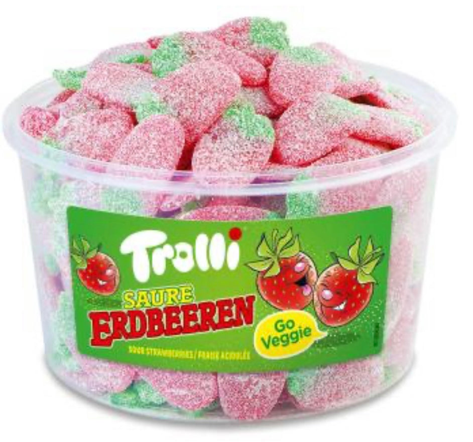 Trolli saure Erdbeeren - vegan
