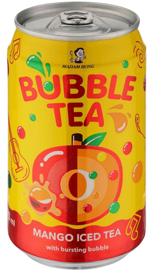 Madam Hong Bubble Tea Mango Iced Tea 320ml (inkl. Pfand)