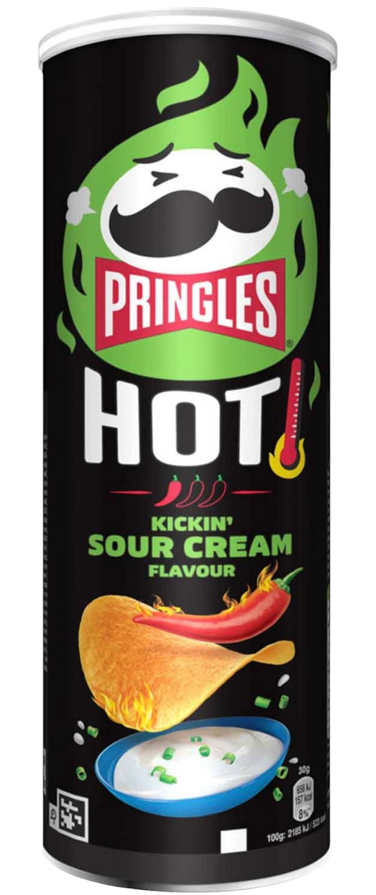 Pringles Kickin‘ Sour Cream 160g