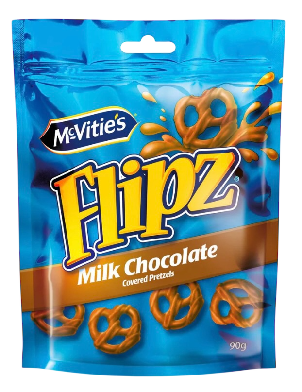 Flipz Milk Chocolate 90g
