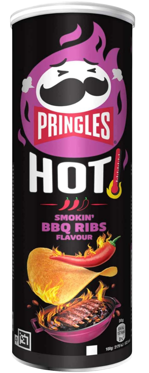 Pringles Smokin‘ BBQ Ribs 160g