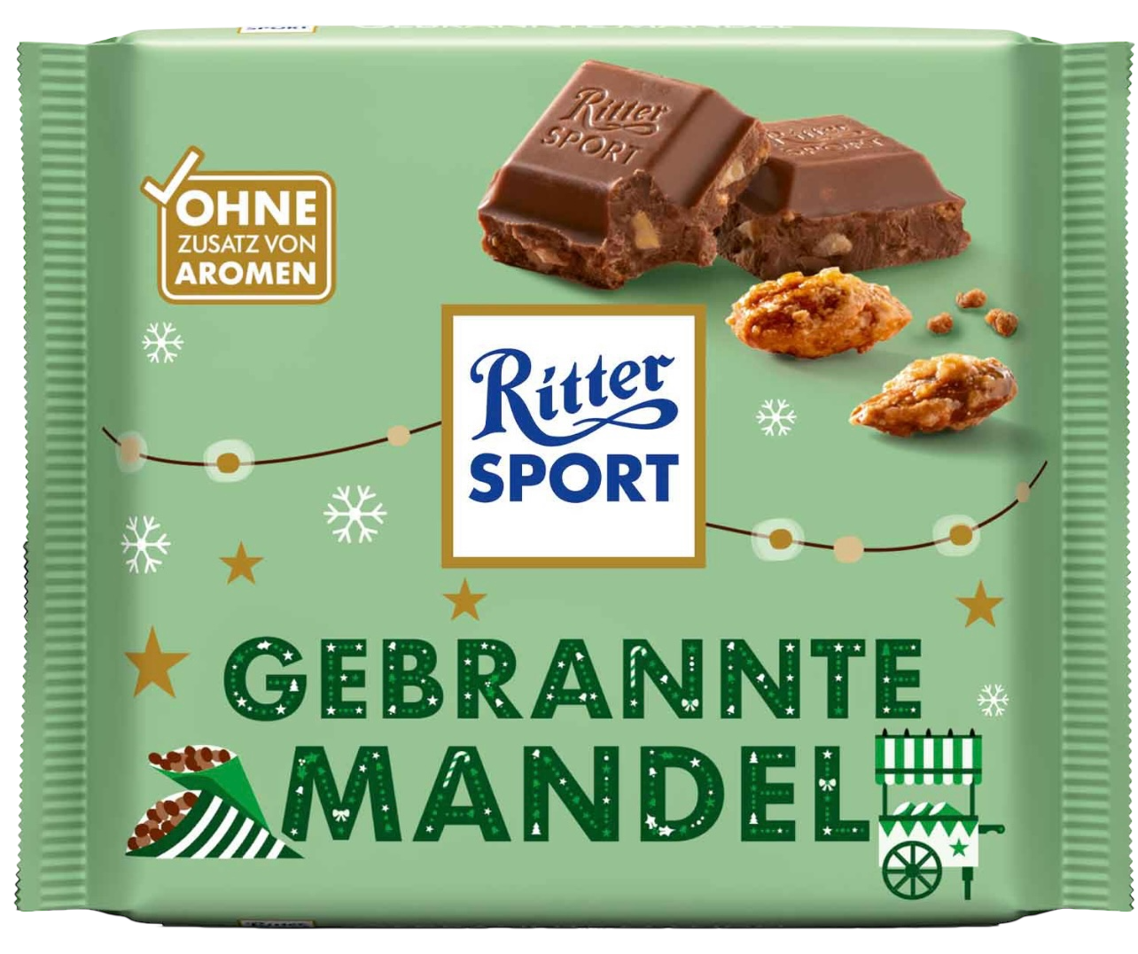 Ritter Sport Gebrannte Mandel 100g