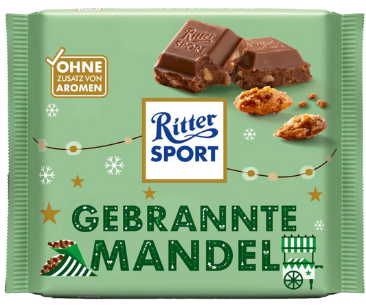 Ritter Sport Gebrannte Mandel 100g