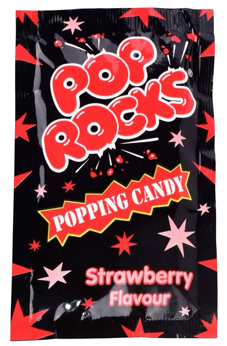 Pop Rocks Popping Candy Strawberry