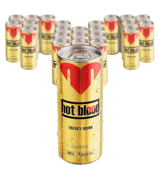 Hot Blood Energy Drink 250ml (inkl. Pfand)