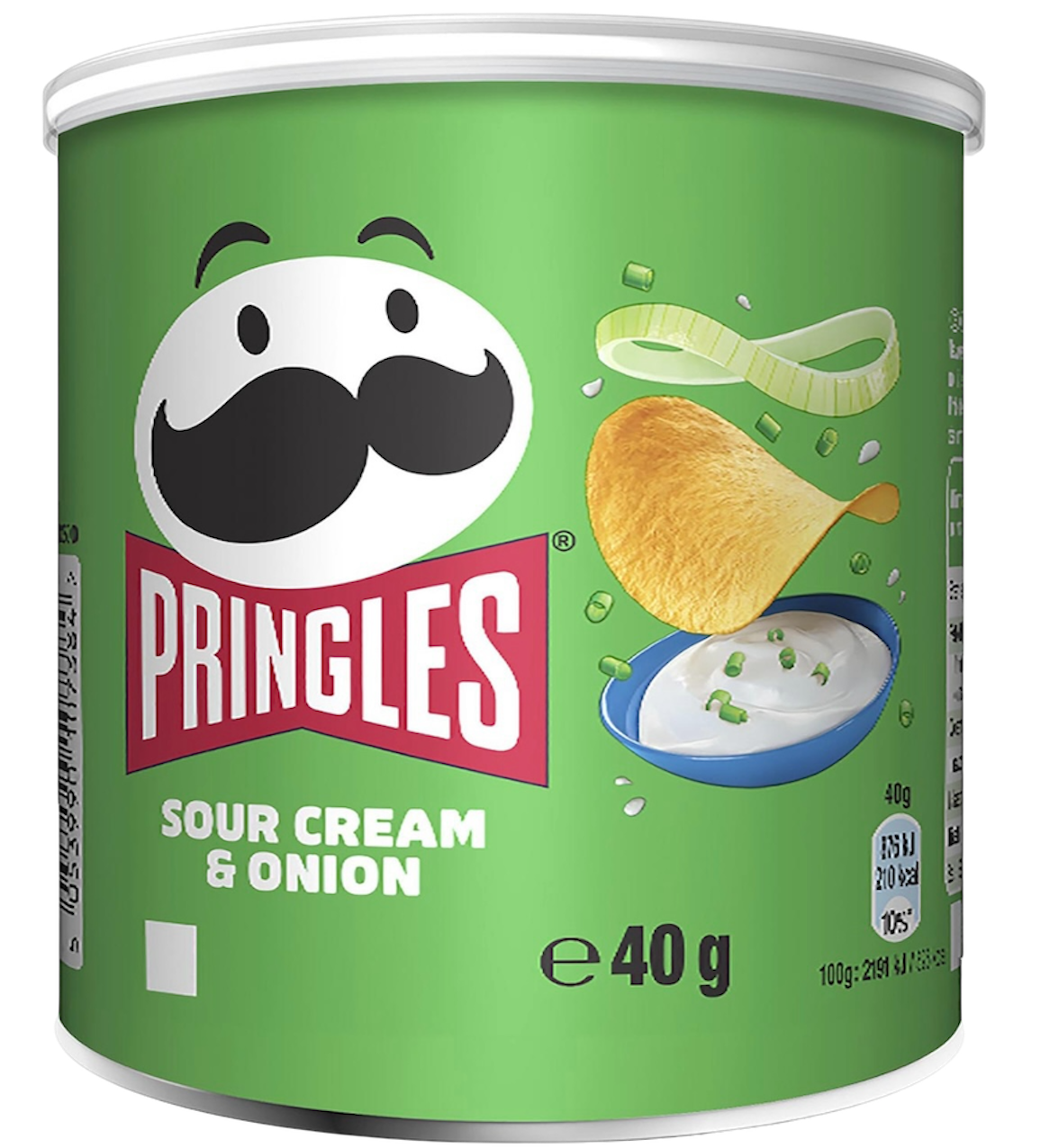 Pringles Sour Cream & Onion 40g