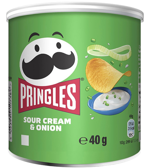 Pringles Sour Cream & Onion 40g