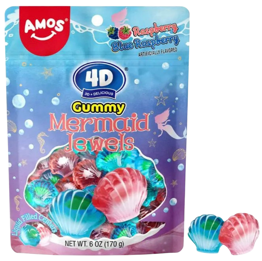 Amos 4d Mermaid Jewels 65g
