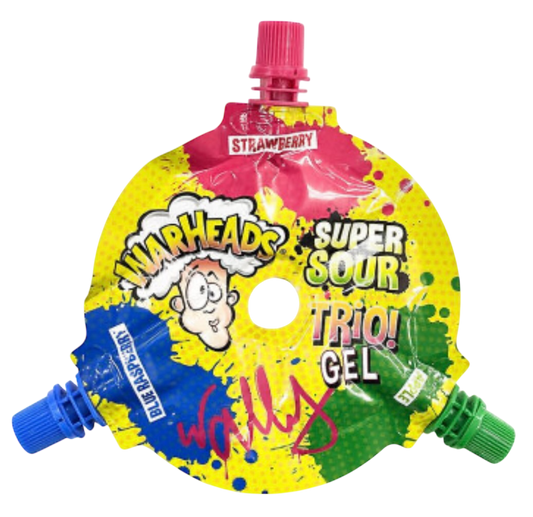 Warheads Super Sour Trio Gel