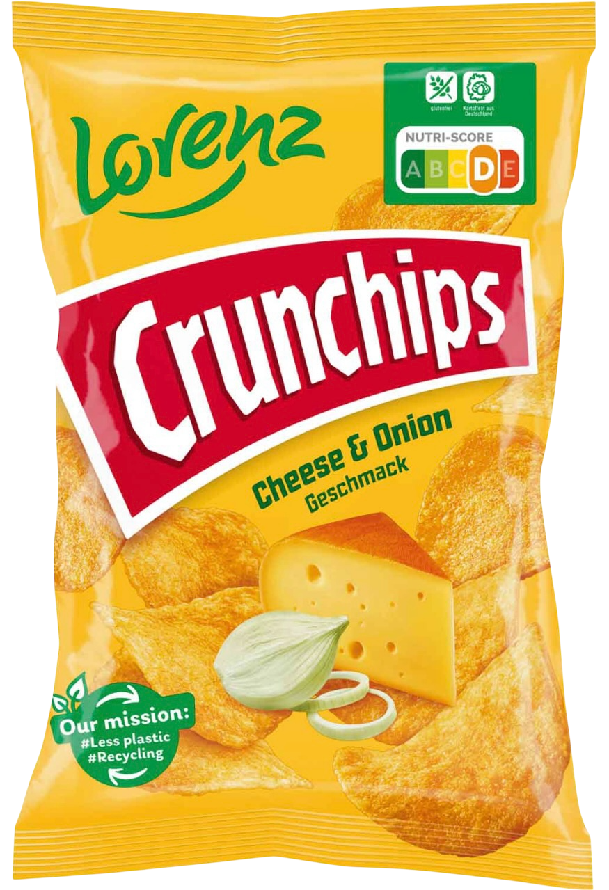 Crunchips Cheese & Onion 150g