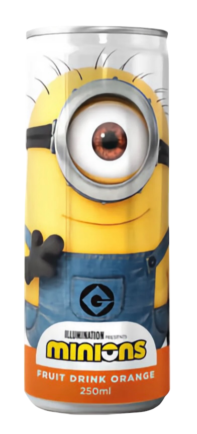 Minions Fruit Drink Orange 250ml inkl. Pfand)