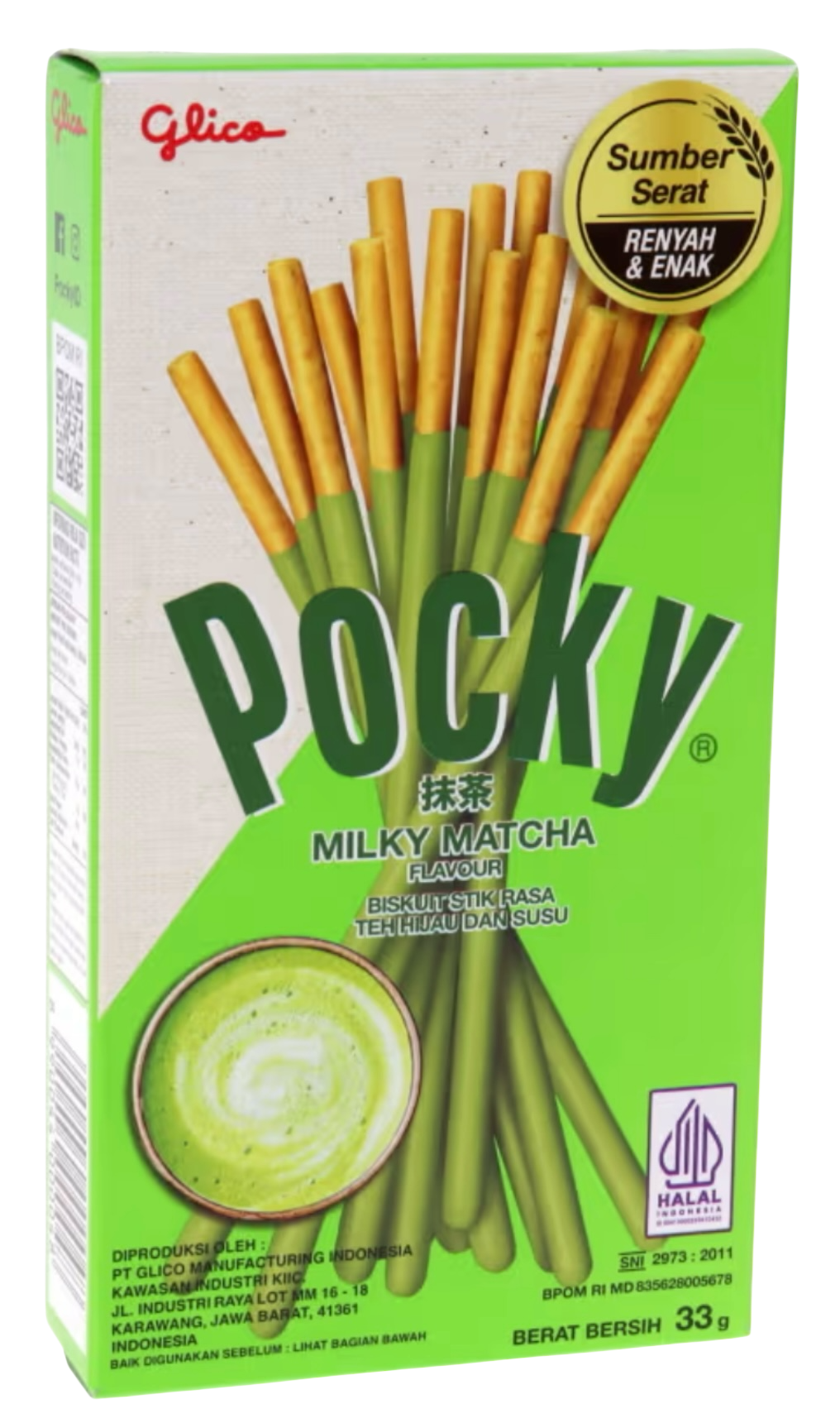 Pocky Milky Matcha 33g