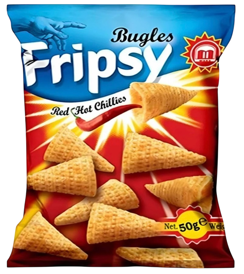 Fripsy Bugles Red Hot Chillies 50g
