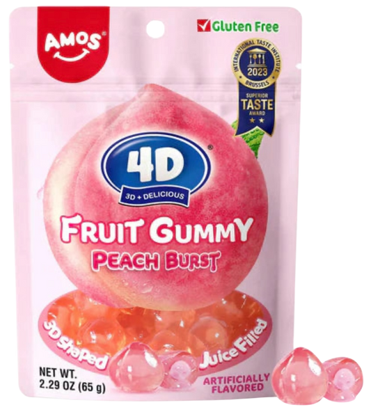 Amos 4d Peach 65g