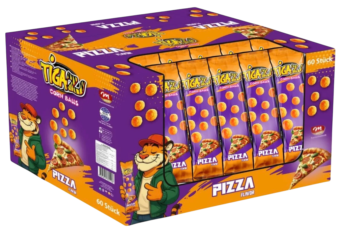 Tigaz Corn Balls Pizza 20g