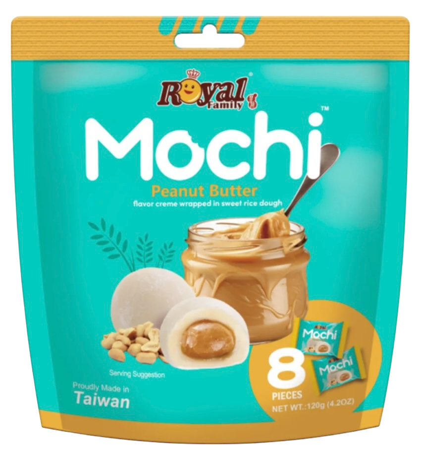 Royal Family Mochi Peanut Butter 120g