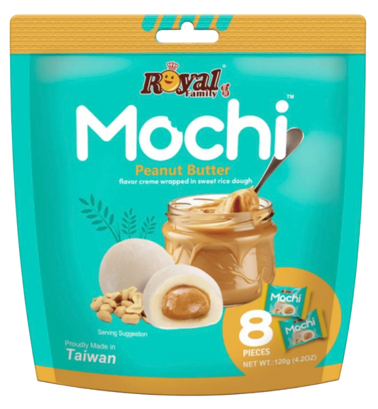 Royal Family Mochi Peanut Butter 120g