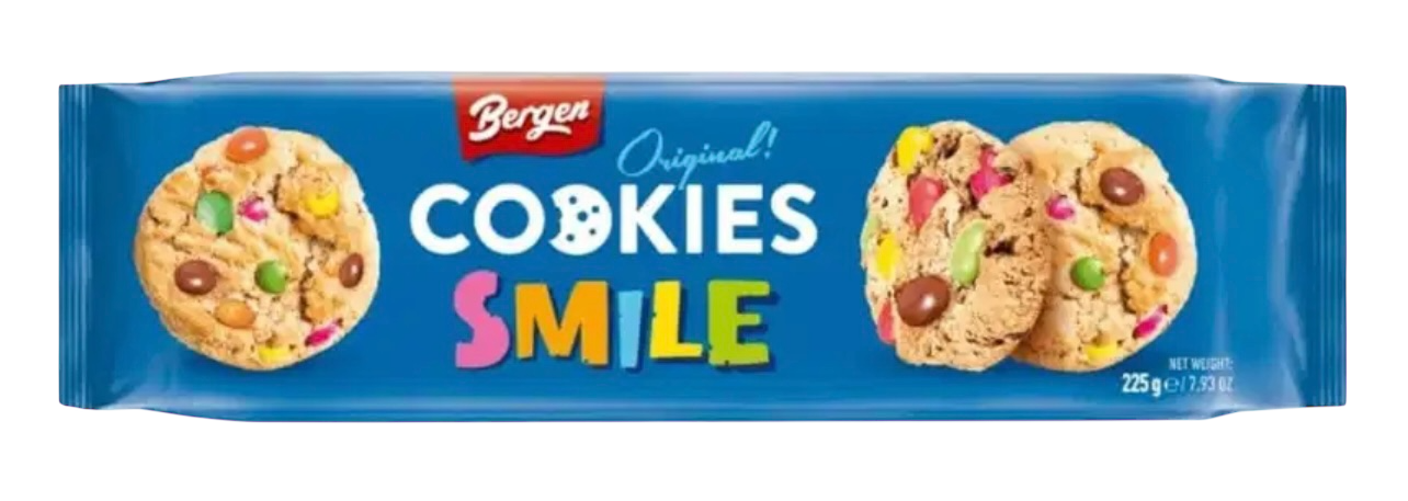 Bergen Cookies Smile 128g
