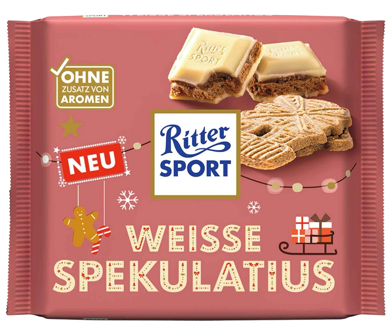 Ritter Sport weisse Spekulatius 100g