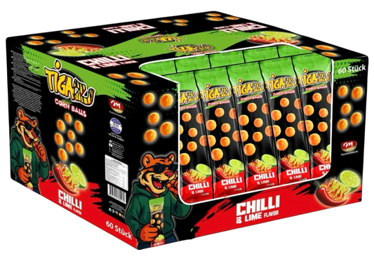 Tigaz Corn Balls Chili&Lime 20g
