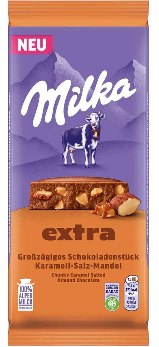 Milka Karamell-Salz-Mandel 190g