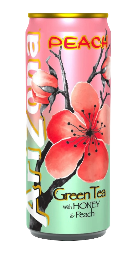AriZona GreenTea Honey & Peach 500ml (inkl. Pfand)