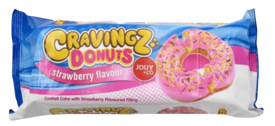 Cravingz Donuts Strawberry 200g