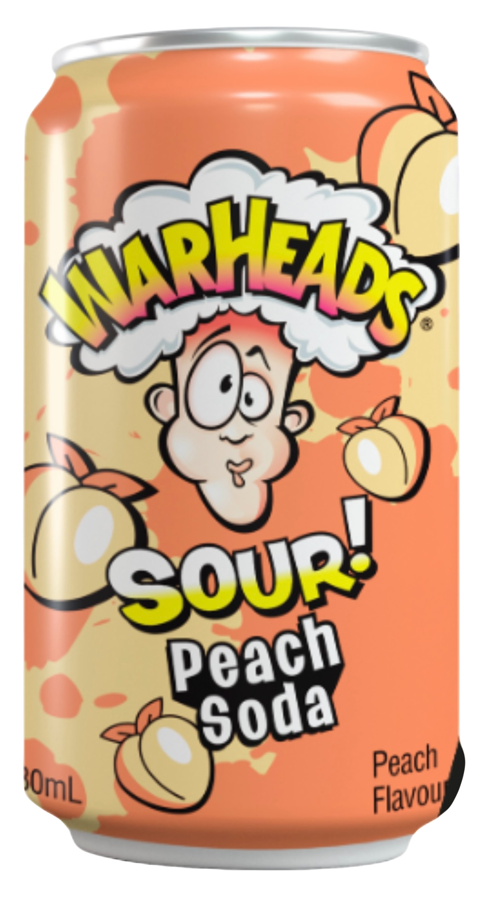 Warheads Soda Peach 330ml inkl. Pfand)