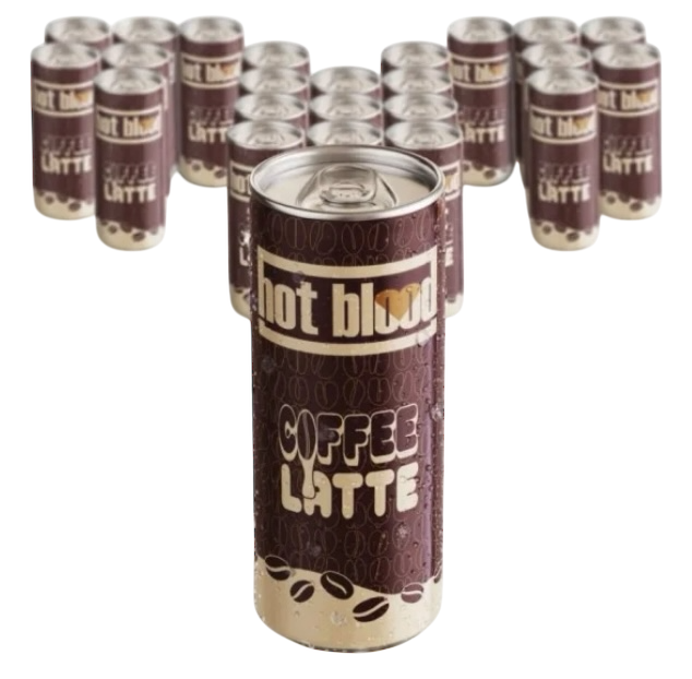 Hot Blood Coffee Latte 330ml (inkl. Pfand)