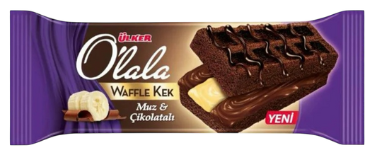 Ülker O‘lala Waffle Kek Schoko&Banane 70g