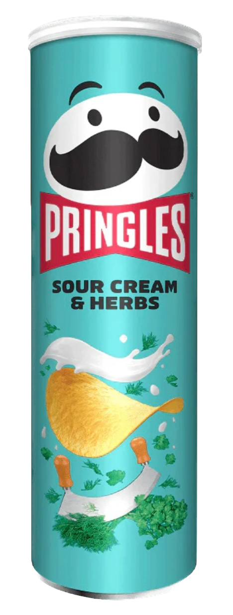 Pringles Sour Cream & Herbs 165g