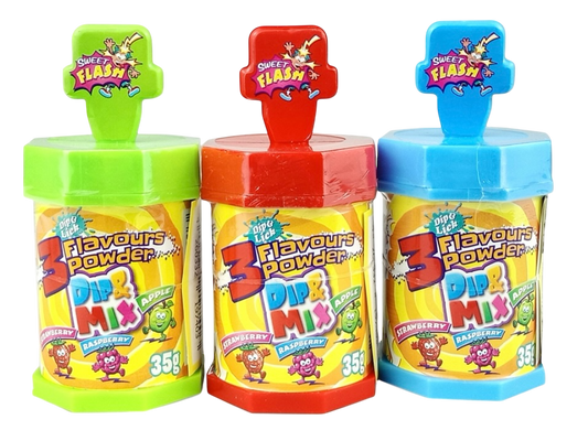3 Flavours Powder Dip&Mix 35g