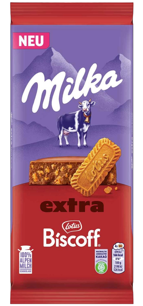 Milka extra Biscoff 190g