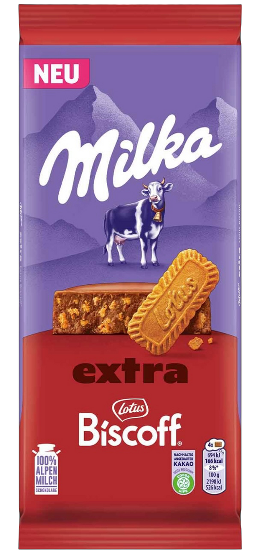 Milka extra Biscoff 190g