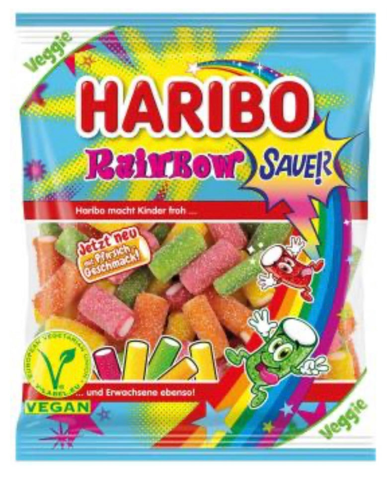 Haribo Rainbow sauer - vegan