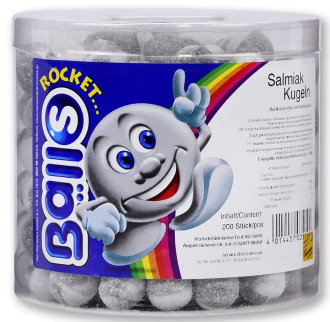 Rocket Brausebälle Salmiak