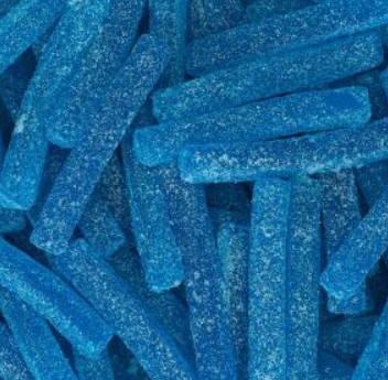 Suntjens saure blaue Fritten - vegetarisch