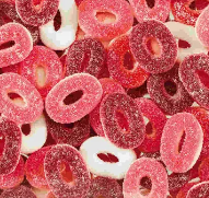 Trolli rote Früchte Mini-Ringe