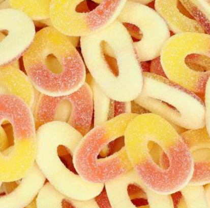 Trolli Pfirsichringe
